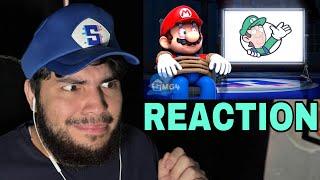 SMG4: Mario Reacts to Nintendo Memes or else his salami is chopped off [Reaction] "Uh Oh"