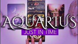 AQUARIUS TAROT READING | "YOUR BEST BIRTHDAY GIFT EVER IS COMING!" JUST IN TIME