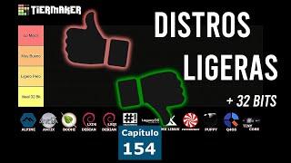 Tier List 12 DISTROS Linux BAJOS RECURSOS revisadas en el canal para 32 y 64 bit