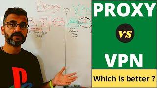 proxy vs vpn - Which is better ? (Explained with a real life example)  [2021]