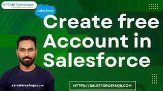 How to Create Free Account in Salesforce