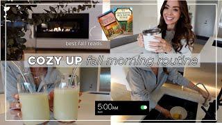 Cozy Up:  My Fall Morning Routine 