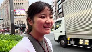 When the cute Japanese girl Nana-chan became my rickshaw driver for the 3rd time in Japan