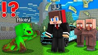 How JJ Became FAMOUS and Betrayed Mikey in Minecraft Challenge Maizen JJ Mikey RICH vs POOR