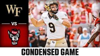 Wake Forest vs. NC State Condensed Game | 2024 ACC Football