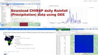 GEE 10: How to Download  CHIRSP daily Rainfall (Precipitation) data using GEE