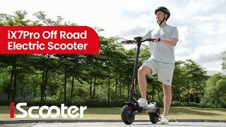 iScooter iX7Pro Off Road Electric Scooter |  Comfortable Riding Experiencewith