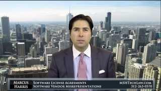 Software License Agreements & Vendor Misrepresentations (312) 263-0570