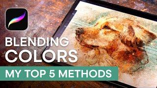 Top 5 Methods for Blending Color in a Digital Painting