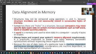 C Structures, Unions and Enumerations