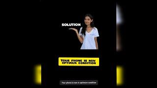 Your phone is now optimum  condition Problem |Solve Problem | Tips | Trick | 100% solution