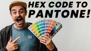 How To Turn a Hex Code Into a Pantone