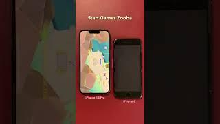 Comparison iPhone 13 Pro vs iPhone 8 - Games Zooba #shorts #adadishorts #zooba