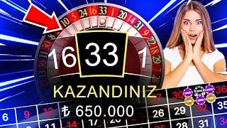 10 BİN İLE 650.000 TL LİGHTNİNG RULET REKOR KAZANÇ! #rulet #roulette #casino