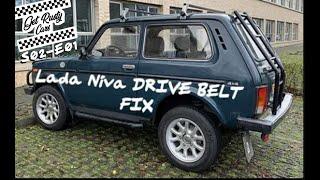 LADA NIVA "BUMPIE" DRIVE BELT REPLACEMENT - S02E1 -  --English Subtitels--