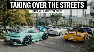 Shutting Down The Streets With Porsche and Supercar Craziness