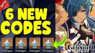 All New!! 6 GENSHIN IMPACT REDEEM CODES 2024 - GENSHIN IMPACT CODES 2024 - GENSHIN CODES