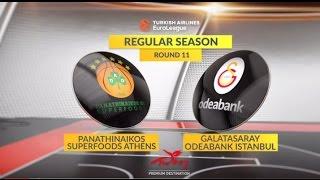 Highlights: Panathinaikos Superfoods Athens-Galatasaray Odeabank Istanbul