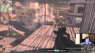 MW2 SnD Live | Beating the Wall Hacker