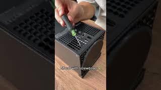 How to remove an XBOX Series X baseplate!