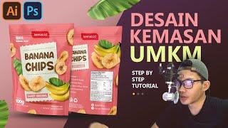 Tutorial Cara Desain Kemasan UMKM- Adobe Illustrator