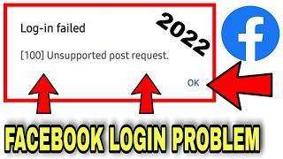 100 Unsupported Request Method Type Post | Facebook 100 Unsupported Problem