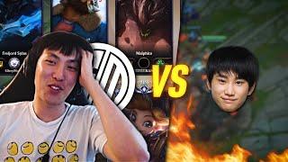 WE ALL ENDED UP ON THE SAME TEAM (TSM vs Doinb) | Doublelift ft. Bjergsen, Biofrost, Spica, & BB