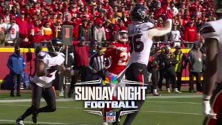 CJ Stroud improvises, finds Dalton Schultz for 10-yard TD vs. Chiefs | Madden NFL Cast | NFL on NBC