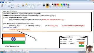 32 Advanced java tutorial | JDBC | Inserting Image/audio file to DB table column | adv java