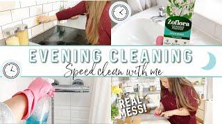 CLEAN WITH ME | AFTER DARK CLEANING | SPEED CLEANING |  #springcleaning