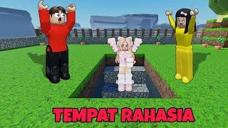 Yuta, Mio Dan Baby Celine Membangun Kamar Rahasia Dibawah Tanah || ROBLOX