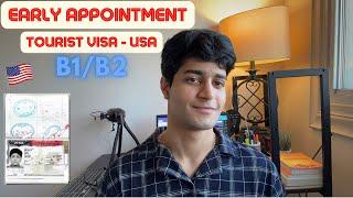 USA Visa Appointment | Tips for Scheduling an Early Appointment |  