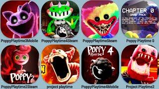 Poppy Playtime 3 Mobile, Poppy 3 Mod Yarnaby, Poppy 4 Steam, Project Playtime 2, Poppy Playtime 0