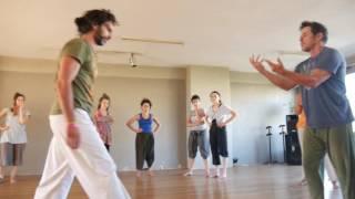 Scott Wells, teaching Contact Improvisation in Athens