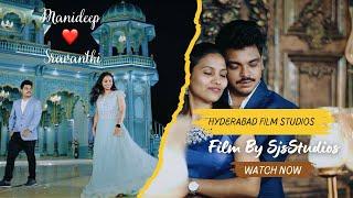 Best Pre Wedding of 2024 | Manideep & Sravanthi | Prewedding in Hyderabad film studios | Sjs studios