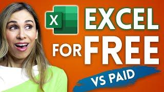 How to Use Microsoft Excel For FREE | Differences to Paid Office 365 Version