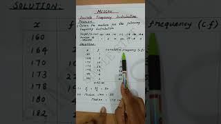 Median for Discrete frequency distribution -Statistics for Data Analytics :   - Simple Stat