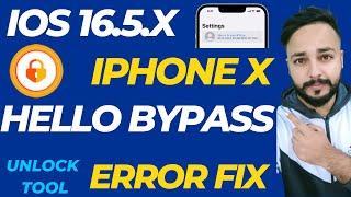 iPhone X (16.5.1) iCloud Bypass Unlock Tool - iCloud Unlock