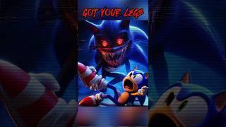 Sonic RACES Sonic.EXE #horrorstories #cartoon #sonic