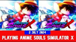 *PLAYING* [️SUMMER] Anime Souls Simulator X ROBLOX [LIVE]