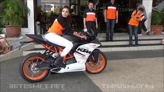 2015 KTM RC390 media short test ride