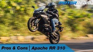 TVS Apache RR 310 - Pros & Cons | MotorBeam