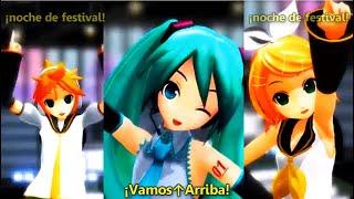 Hatsune Miku (ft. Rin & Len) - Shake it! (sub español) HD