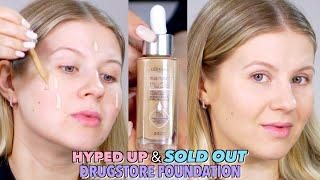 HYPED UP & SOLD OUT New Drugstore Foundation!