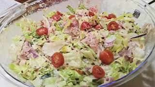 GRINDER SALAD Italian Recipe