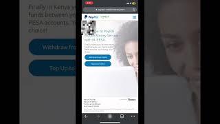 How to withdraw money from paypal to mpesa.  #mpesa #paypal #safaricom #withdraw #shorts