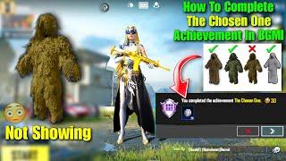 How To c Complete The Chosen on Onee Achievement In Bgmi || Not Showing ( Desert ) Ghillie Suit