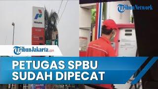Viral Video Petugas SPBU Pertamina Bintaro yang Lakukan Kecurangan Sudah Dipecat