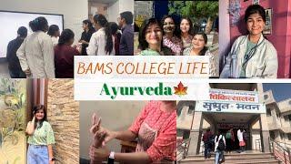 Life as a BAMS Student ll COLLEGE KE MAZE ll Ayurvedall #viral #ayurveda #vlog