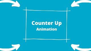 Counter Up Animation using jQuery